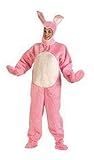 ADLT BUNNY SUIT PINK MD