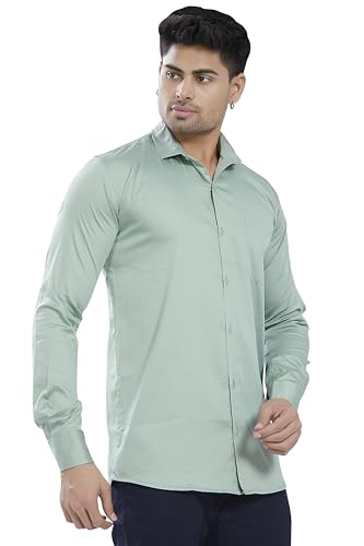 Image of DIVISIVE Men's Solid Slim Fit Shirt