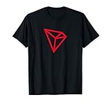 TRON Red Token Logo Blockchain Cryptocurrency Coin T-Shirt