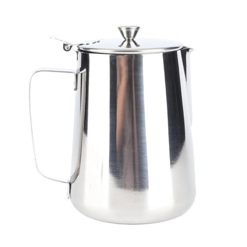 Jarra de espuma con tapa para evitar salpicaduras y mejorar tu latte craft 2