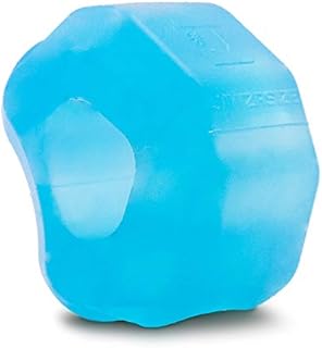 Jawzrsize Pop 'N Go Jaw, Face, and Neck Exerciser - Define Your Jawline, Slim and Tone Your Face, Look Younger and Healthier - Helps Reduce Stress and Cravings - Facial Exerciser (Beginner Blue)