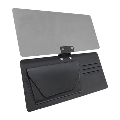 Extension de pare-soleil polarisée anti-reflet pour voiture avec fixation rapide