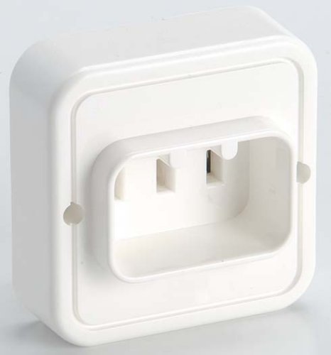 BASE SUPERFICIE T/T PATA PLANA 25A BLANCO