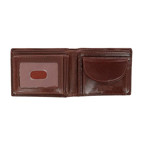 Mancini Leather Goods Men's RFID Secure Wallet with Removable Passcase and Coin4