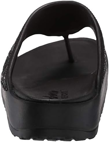 Skechers Women's Foamies Cali Breeze 2.0 Rhinestone Hooded Sandal, Black, 6 | Image 2