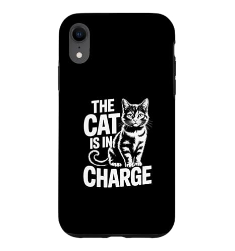 The Cat Is In Charge �X�}�z�P�[�X iPhone XR �p