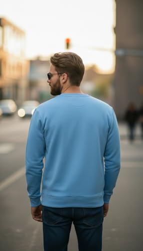 Image of Men Regular Fit Fleece ||Maroon||Round Neck Printed||Sweatshirt-JM3763