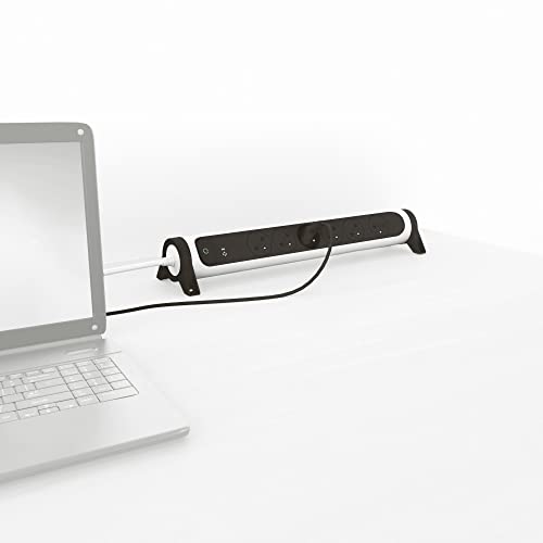 Multiprise 6 prises Legrand rotative pour brancher de gros adaptateurs