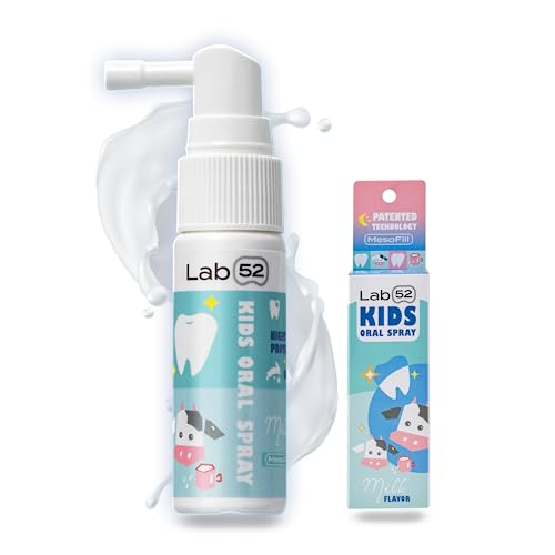 Lab52 Children Anticavity Mouth Spray,Toothpaste Helper For Cavity Repair And Fresh Breath, Patented Mesofill Technology With Fluoride Free For Newborn And Toddler, Xylitol Milk Flavor #TOP28