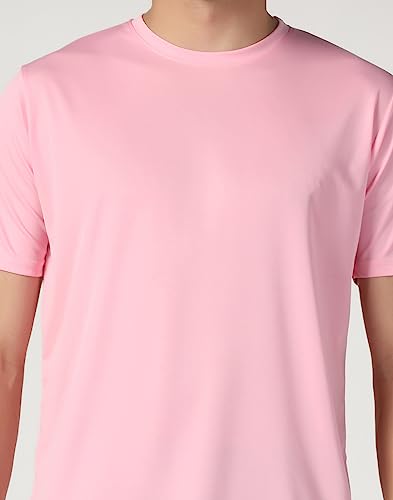 Image of INKKR Men's Short Sleeve Round Neck Dry Fit Multicolor T-Shirt Combo