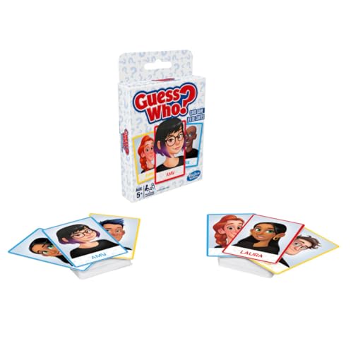 Guess Who Card Game - The Original Guessing Board Game with a Twist - 2 Player