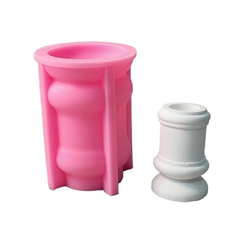 Moules en silicone pour bougeoirs longs et décors de table
