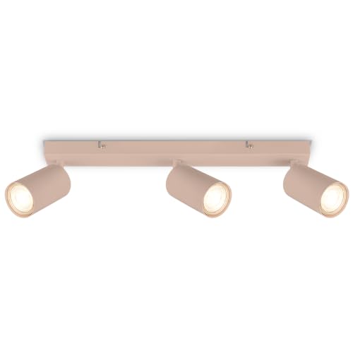 Spot de plafond beige BRILONER orientable avec douille GU10 44 cm
