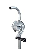 Toolzy 100466 38l/min Kurbelfasspumpe Fasspumpe Handpumpe G2 Fassverschraubung Kurbelpumpe Aus Aluminium Umfüllpumpe Ölpumpe