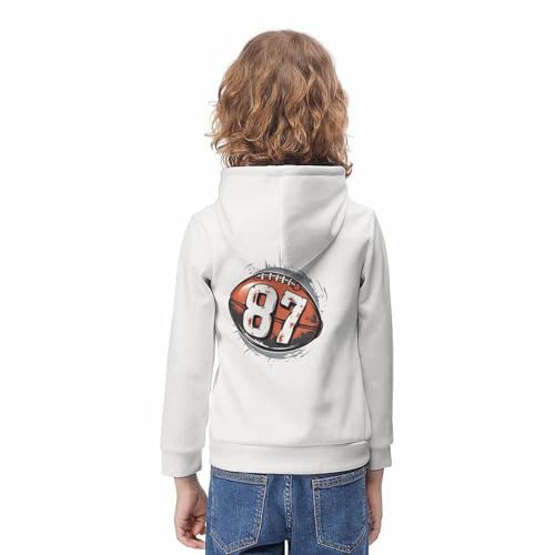 Pull à capuche rugby pour ado de 13 à 15 ans sweat léger à poche