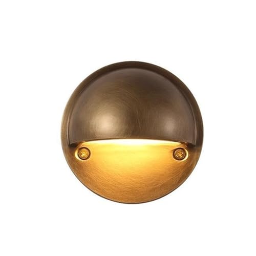 Apliques de pared de latón retro   Lámpara