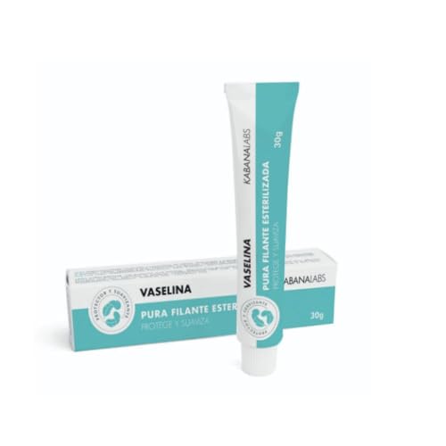 KabanaLabs - Vaselina Pura Filante Esterilizada 30 g – Cuidado y Protección de la Piel y Labios