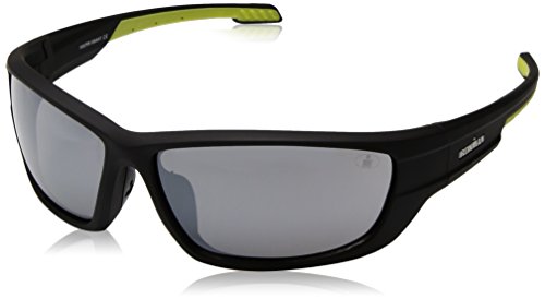 Ironman Men's Immersion Wrap Sunglasses, Black, 67 mm