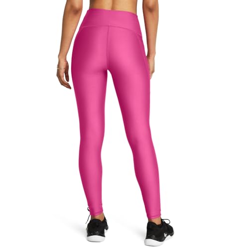 Image of Under Armour Womens HeatGear Armour High Waisted Pocketed No-Slip Leggings