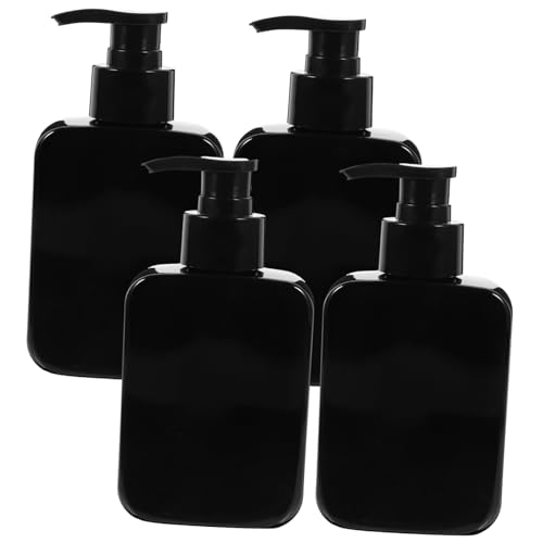 Beaupretty 4pezzi Flacone Pompa Pressione Vuoto Pet Flaconi Pompa Ricaricabili Per Shampoo e Lozione