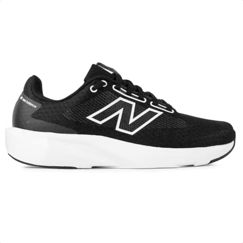 Tenis New Balance 413V3 Feminino, Preto/Branco, 34
