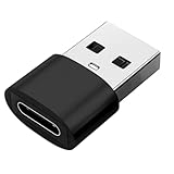 Adaptador USB Tipo C para USB Comum (Tipo A), Carregamento Rápido 30W, OTG Plug, Compatível com iPhone 11 12 13 14 15 16 17 Pro Max, Android, Carro, Power Bank, Transferência de Dados