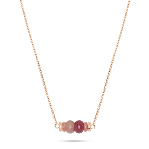 Tamaris Schmuck - Halskette für Damen aus Edelstahl mit bunten Steinen, Sommerlich und Elegante Schmuckstücke… – Ansicht 1