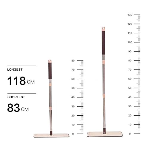 fregona Piso MOP Cerámica Tile Limpieza Herramienta Microfibra Mater Cerámica Lavado Mano Lavado Hogar 360 Grado ACENDIBLE 2pcs mop (Color : 2 mops Pads)