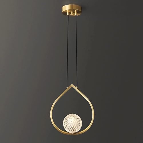 Plafonnier lustre cristal laiton géométrique suspension luminaire g9 réglable hauteur