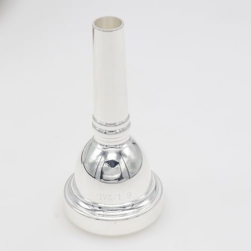 Cheerock A230803 6 1/2Al Trombone Mouthpiece, Silver Plated Mouthpiece thumb #5