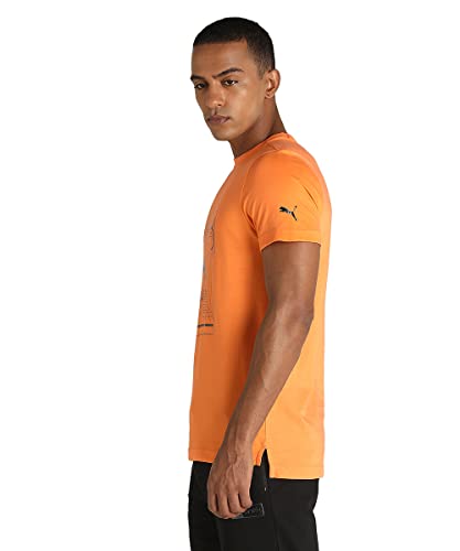 Image of Puma Cotton Regular Fit Mens T-Shirt (S22-84918601BK-P)