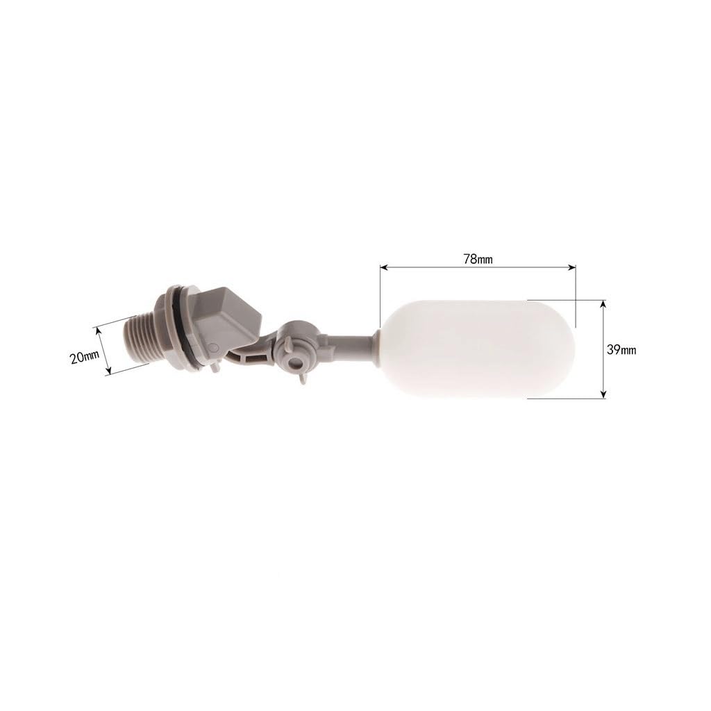 Valvola di riempimento automatico galleggiante regolabile DN15 - Valvola a sfera galleggiante con filettatura da 1/2 pollice for il controllo del livello 'acqua