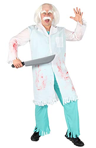 Foxxeo Parrucca Bianca Ruffles Parrucca con le