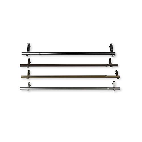 A&F Rod DÃ©cor - Bay Window Single Curtain Rod Modification 48-84