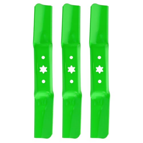 50' Deck Mower Blades Fit for Cut MTD Cub Cadet ZT1-50 RZT-50 XT1-LT50 ZT2-50 XT2-LX50 LTX 1050 Troy-Bilt Super Bronco Mustang XP 50 inch Zero Turn Mower Replaces OEM 742-05052 942-05052 3 PACK