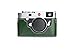 M10 Camera Case, BolinUS Handmade Genuine Real Leather Half Camera Case Bag Cover for Leica M10 Camera Bottom Opening Version + Hand Strap (Green)