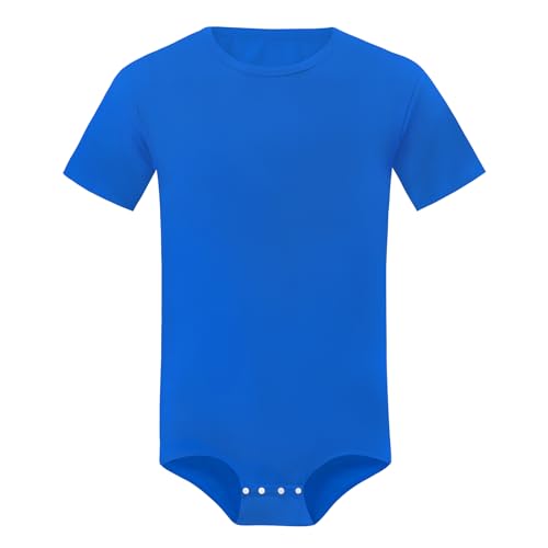 Littleforbig Men’s Cotton Romper Onesie Pajamas Bodysuit - Relaxed Fit Basic Onesie