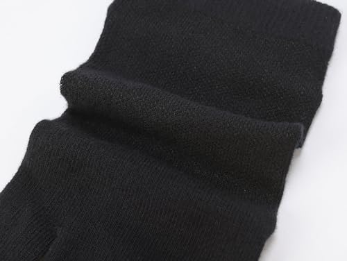 Image of Women's Solid 2 Toe Flip Flop Tabi Socks Geta Ankle Cotton 5 /6 Pairs