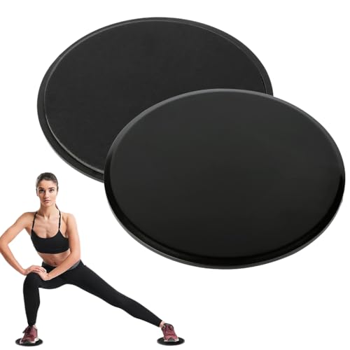Image of Proberos Yoga Sliding Pads 6.8'', Dual-Sided Core Sliders for Pilates, Fitness, and Home Workouts EVA & PP Pilates Slider for All Surfaces, Core Strength, Balance, and Low-Impact Training
