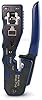 Pinza crimpatrice professionale in acciaio per lan ethernet RJ45 con tecnologia passante idonea per plug CAT.5e, CAT.6 e CAT.7