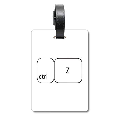 Étiquette valise Ctrl Z Cruise tag de bagage original et porte-adresse voyage