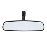 [VISIBILITÉ AMÉLIORÉE] Dispose surface traitée anti-éblouissement pour une réflexion grand angle, minimisant les angles morts lors des changements de voie ou des marches arrière.