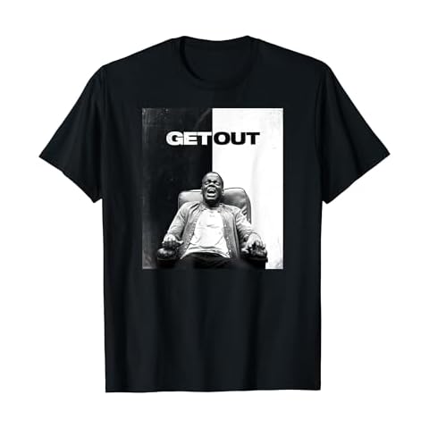 Get Out Poster T-Shirt Cover