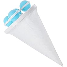 5 Hair Filter Net, Floating Permeable Lint Mesh Bag Fine and Permeable, Reusable Floating Lint Mesh Bag, Laundry Bags, Pet Hair Remover Filter, Hair Lint Catcher for Clothes Cleaning