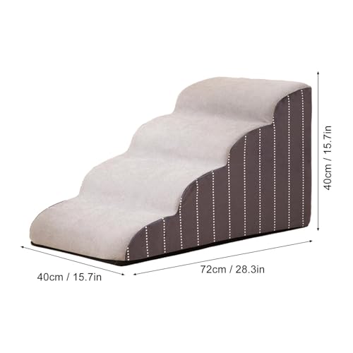 Passos de cachorro - Escadas antiderrapantes para animais de estimação de 2/3/4 degraus para cama re