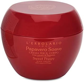 LErbolario Sweet Poppy Body Cream For Unisex 6.7 oz Body Cream