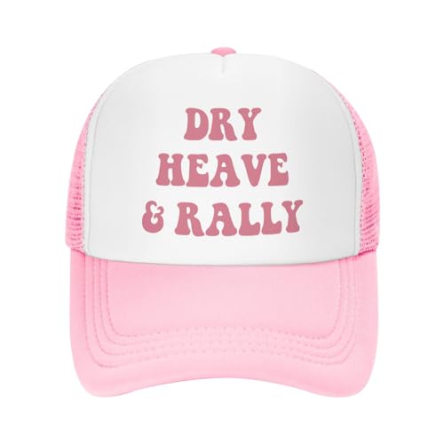 Image of You Find It Offensive? I Find It Funny Trucker Hats for Women Pink Men Funny Slogan Pink Hats for Men