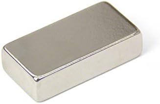 N42 Neodymium Magnet for Arts, Crafts, Model Making, DIY, Hobbies, Office, and Home - 40mm x 20mm x 10mm thick - 21.7kg Pull