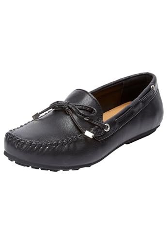 Comfortview Women's Wide Width The Ridley Flat