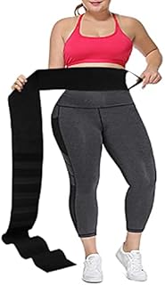 Waist Trainer For Women Lower Belly Fat Plus Size Adjust Wrap Sweat Band Bandage Wasit For Stomach Body Wraps For Shapewear Waist Trimmer Invisible Tummy Shaper Waist Belt Warp Waist Training Tummy